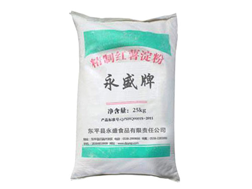 永盛牌紅薯淀粉（袋裝25kg粉皮專用）