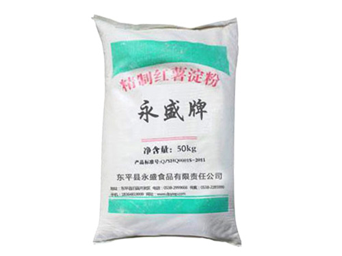 永盛牌紅薯淀粉(袋裝50kg粉條專用)