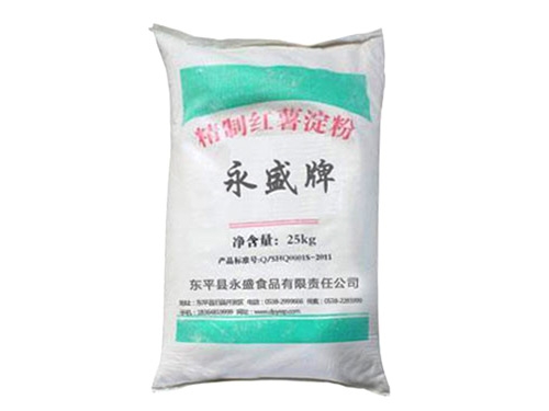永盛牌紅薯淀粉(袋裝25Kg涼粉專用)