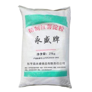 永盛牌紅薯淀粉(袋裝25Kg涼粉專用)